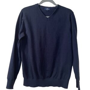 Men’s navy blue‎ V-neck sweater, George size medium 38-40